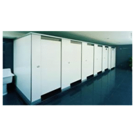 Cubicle with SS Shoes