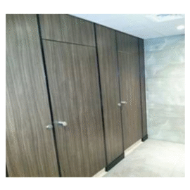 Cubicle with Transom (Full Height)